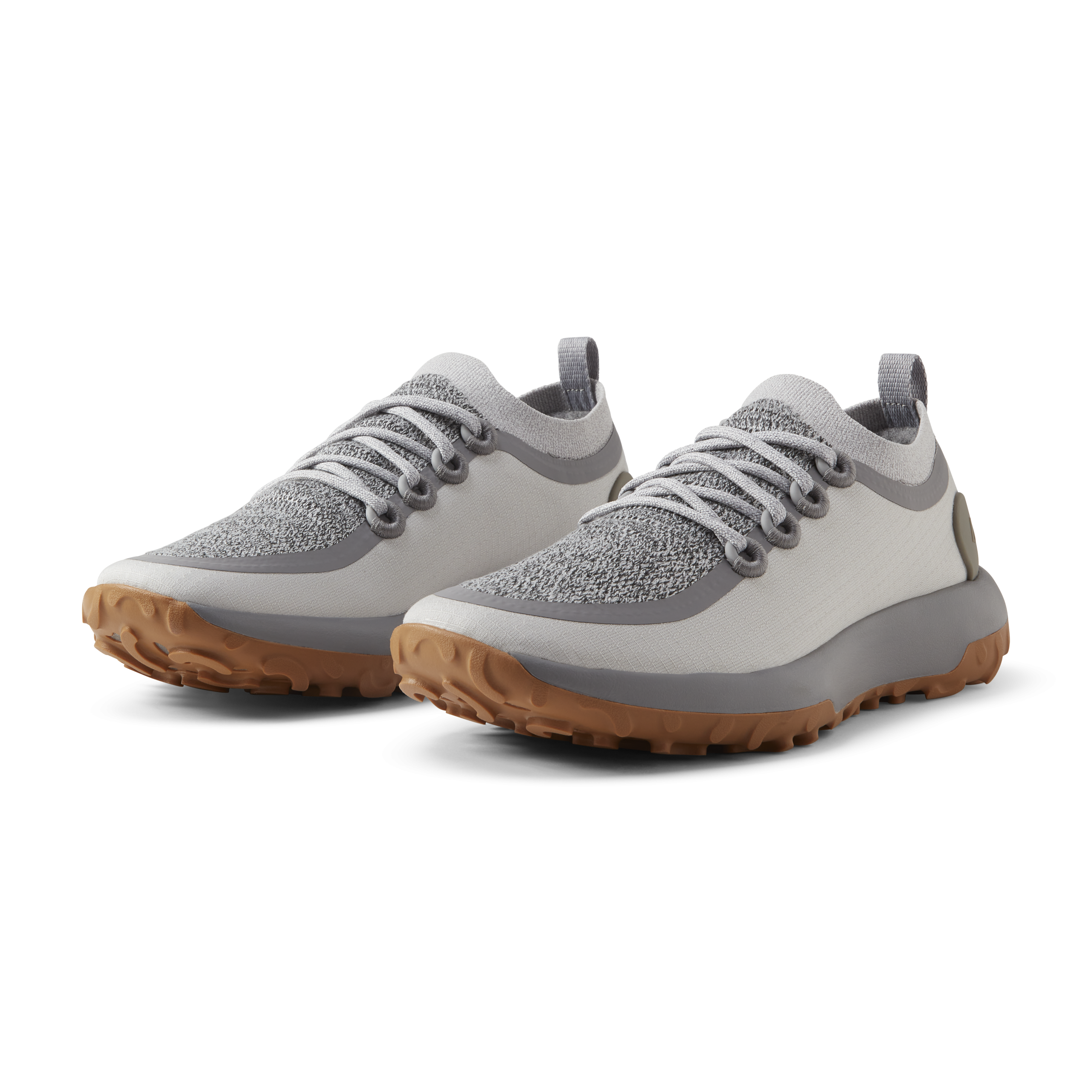 Men's Trail Runner - Medium Grey (Rugged Khaki Sole) - Image 5