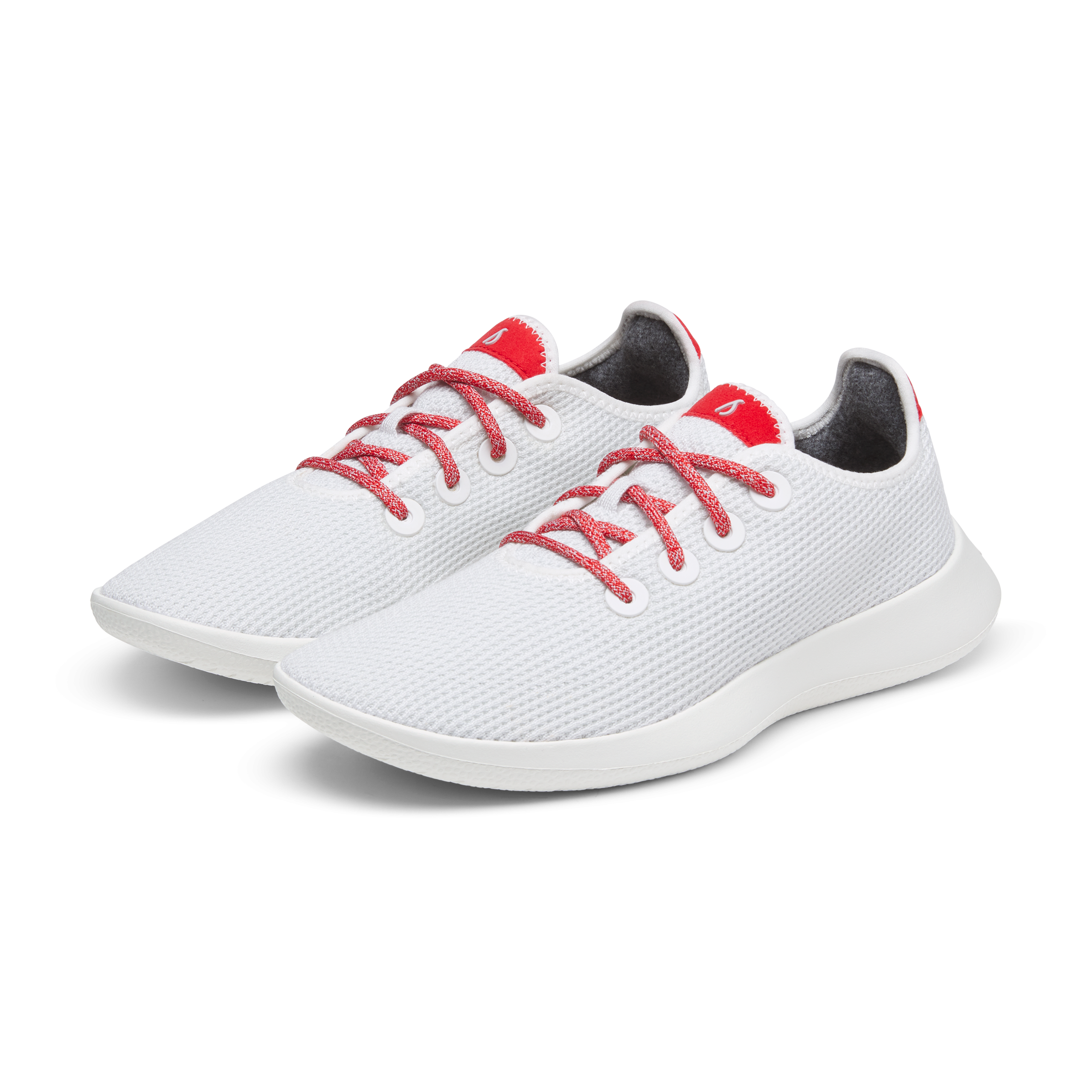Men's Tree Runner - Blizzard/Bold Red (Blizzard Sole) - Image 5