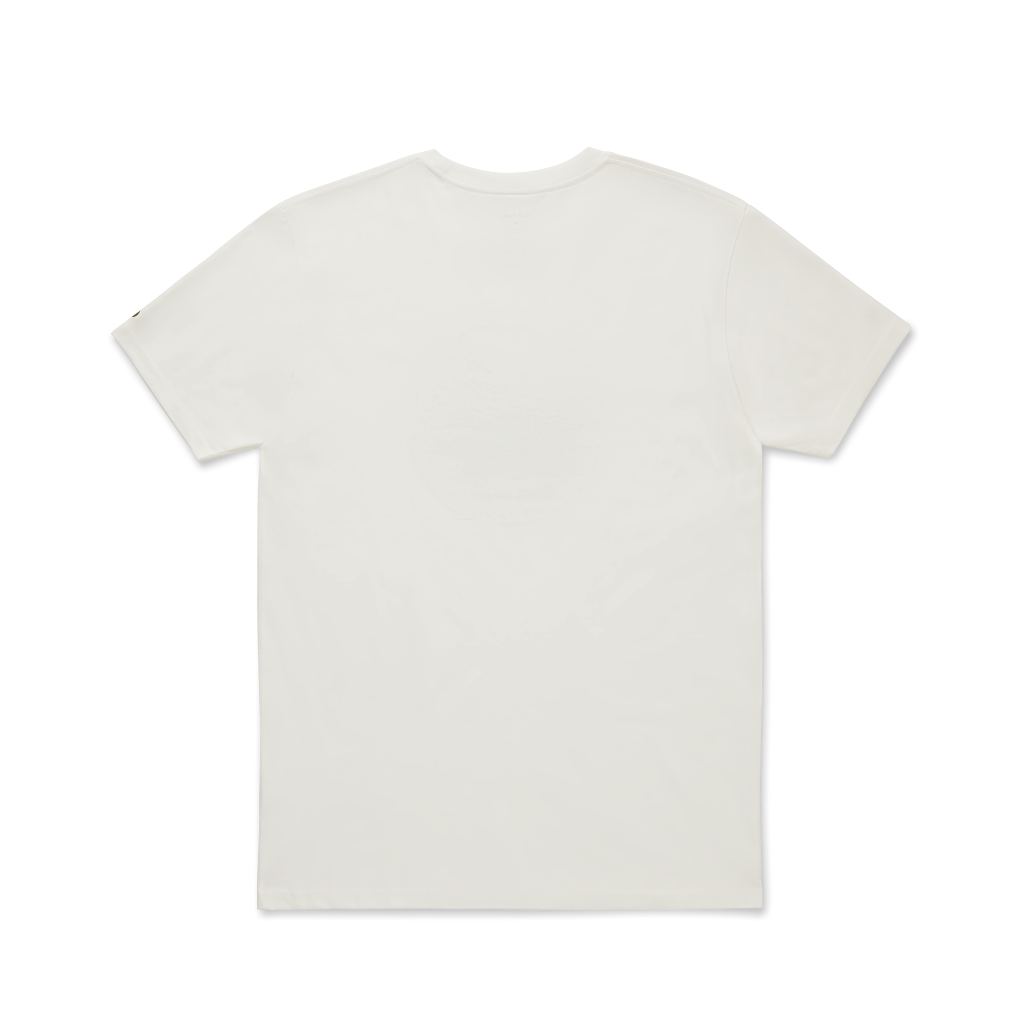 Unisex Organic Cotton Graphic Tee - Natural White/Rugged Green - NZ - Image 3