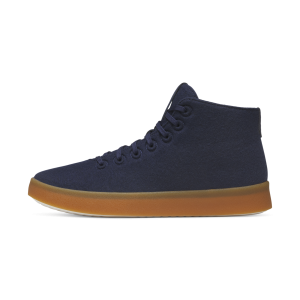 Men's Wool Cruiser Mid Select - Deep Navy (Gum Sole)