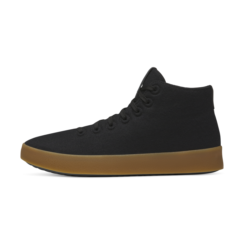Men's Wool Cruiser Mid Select - Natural Black (Gum Sole)