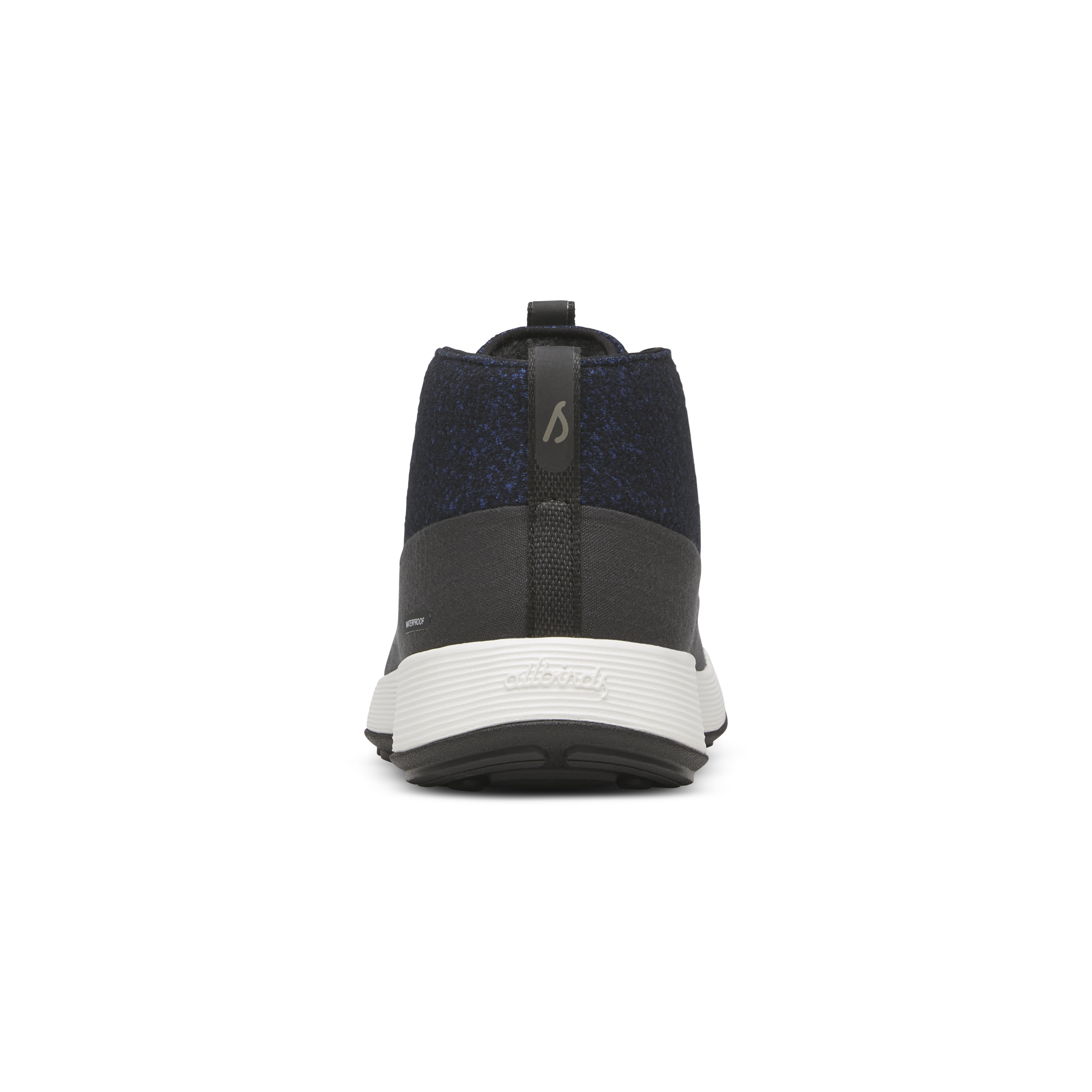 Men's Wool Runner NZ Mid Waterproof - Natural Black/Royal Blue (Barely Grey Sole) - Image 2