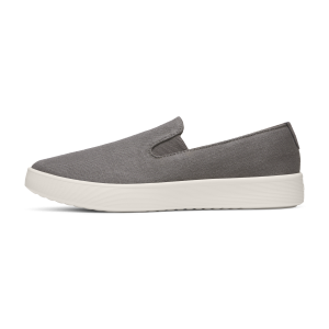 Men's Cruiser Slip On Canvas - Anthracite (Natural White Sole)
